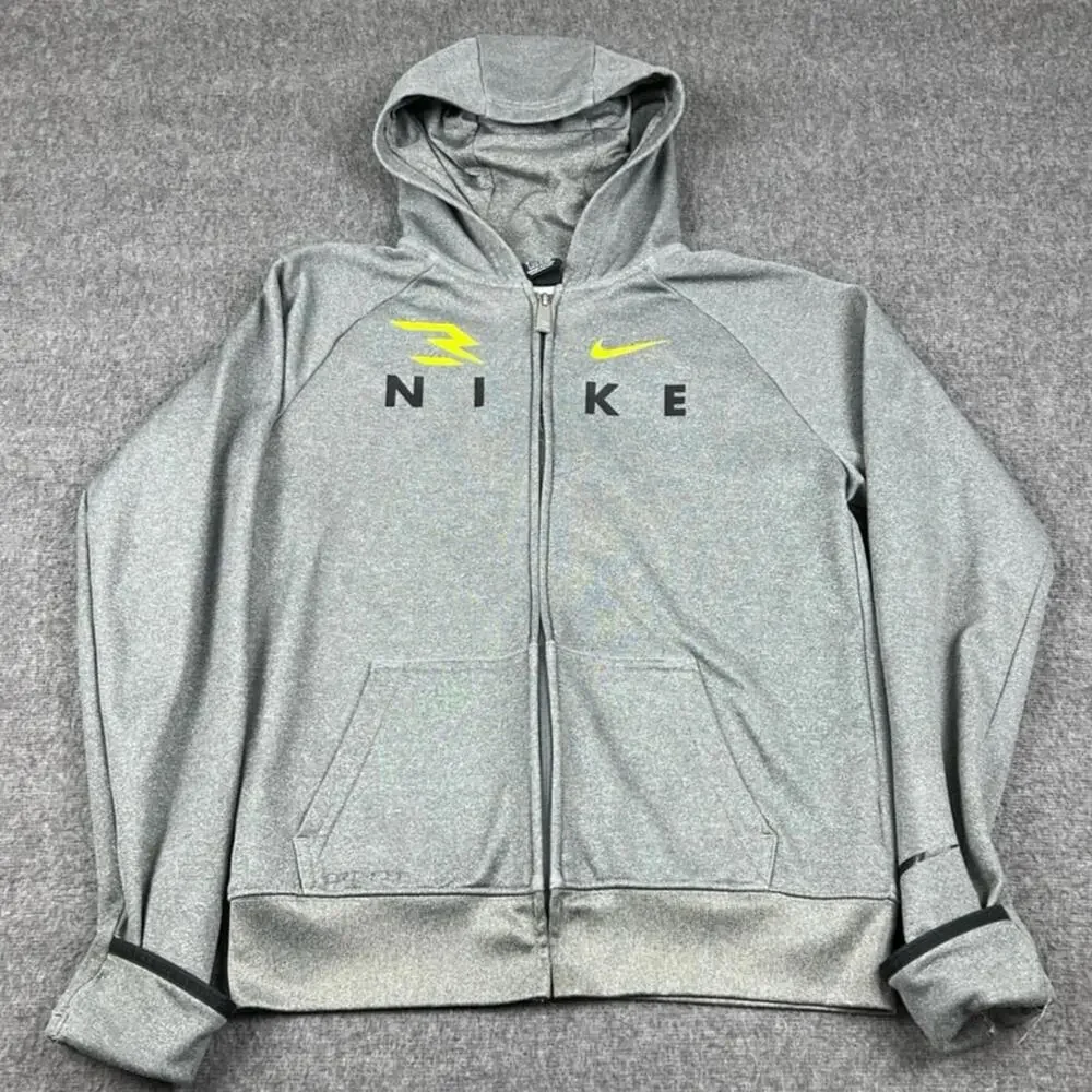 Nike JBRAND by Russell Wilson Big Boys Fleece Full Zip Jacket Sz‎ Large